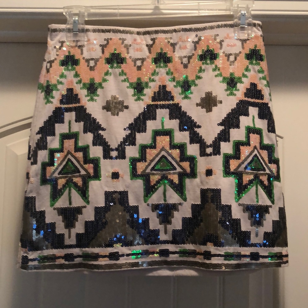 Sequin skirt